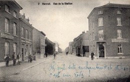 HANNUT RUE DE LA STATION ANIMEE COMMERCES - Hannuit