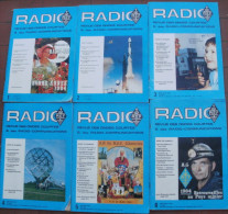 Lot 6 N°s RADIO REF Revue Des Ondes Courtes Et Des Radio Communications - Audio-Video