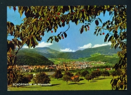 GERMANY  -  Schopfheim  Used Postcard As Scans - Schopfheim