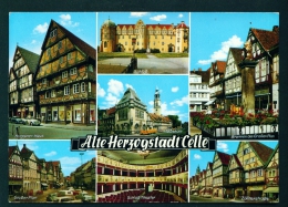 GERMANY  -  Celle  Multi View  Unused Postcard As Scan - Celle
