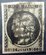 FRANCE               N° 3             OBLITERE - 1849-1850 Ceres