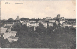 Gruss Aus OLBERNHAU Erzgebirge Bahnhofstrasse Mit Postamt 6.11.1901 Gelaufen - Guestrow