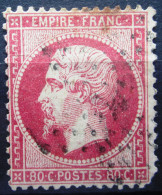 FRANCE               N° 24             OBLITERE - 1862 Napoléon III