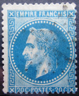FRANCE               N° 29A             OBLITERE - 1863-1870 Napoleon III Gelauwerd