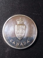 RARE MEDAILLE DU CENTENAIRE  "CONFEDERATION DU CANADA" EN ARGENT - Non Classés