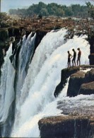 Zambia - Cascate - Formato Grande Viaggiata Mancante Di Affrancatura - Zambie