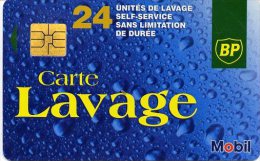 @+ Carte De Lavage BP - 24 UNITES - Puce SO3 - Car Wash Cards