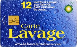 @+ Carte De Lavage BP - 12 UNITES - Puce Gem (2) - Autowäsche