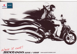 79-Motoiclismo-Sixteen 125/150-Suzuki-Promocard 7844 - Motorcycle Sport