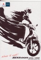 80-Motoiclismo-Sixteen 125/150-Suzuki-Promocard 7847 - Motorcycle Sport