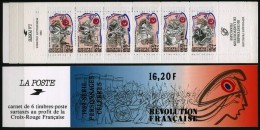 FRANCE - 1989 - Carnet COMMEMORATIF- Personnages Célèbres BC 2570 -  Neuf Sans Charnière. Y/T BC2570  NON PLIE **** - Commémoratifs