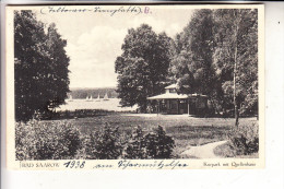 0-1242 BAD SAAROW, Kurpark Mit Quellenhaus, 1938 - Bad Saarow