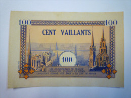 Billet  PUB  De  CENT  VAILLANTS  (100  VAILLANTS) - Other & Unclassified