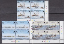 South Georgia 2000 Sir Ernest Shackleton 3v Bl Of 4 ** Mnh (20942) - Südgeorgien