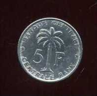 - MONNAIE DU CONGO BELGE . 1951/60 . 5 F. 1956 . - 1951-1960: Baldovino I