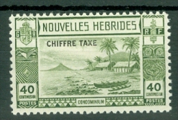 New Hebrides: 1938   Postage Due   SG FD68   40c   MH - Neufs