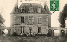 - 72 - BRÛLON - (Sarthe) -   Château De Bellevue. - Scan Verso - - Brulon