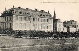 - 72 - LE GRAND-LUCE - (Sarthe) -   Le Château  - Vue D'ensemble. - Scan Verso - - Le Grand Luce