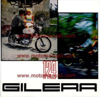 GILERA 124 5V STRADA 1968 Moto Depliant Originale Genuine Brochure Prospekt - Motos