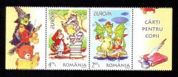 Romania 2010 EUROPA CEPT Set +labels,MNH **. - Unused Stamps