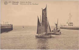 Delcampe - BELGIQUE,BELGIUM,BELGIE,B ELGICA,FLANDRE OCCIDENTALE,OSTENDE,OOSTE NDE,1920,PORT,HARBOUR,BAT EAU VOILE,PHOTO DOHMEN - Oostende