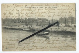 Delcampe - CPA Abîmée - Calais - Bassin Du Paradis - Vue Sur Le Courgain - Calais