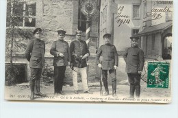 ENVIRON GERARDMER - Col De La Schlucht, Gendarme Et Douaniers Allemands. - Douane