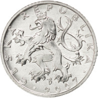 Monnaie, République Tchèque, 50 Haleru, 2007, SPL, Aluminium, KM:3.2 - Repubblica Ceca