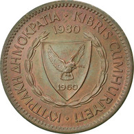Monnaie, Chypre, 5 Mils, 1980, SPL, Bronze, KM:39 - Chipre