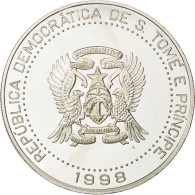 Monnaie, SAINT THOMAS & PRINCE ISLAND, 2000 Dobras, 1998, FDC, Copper-nickel - Santo Tomé Y Príncipe