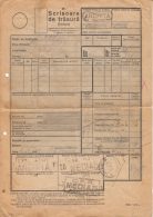 1539FM- RAILWAY WAYBILL, KING CHARLES 2ND REVENUE STAMPS, AVIATION STAMPS, STATISTICAL STAMPS, 1940, ROMANIA - Europe