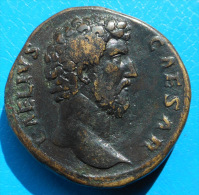 Aelius Sesterce Sestertius Sesterz Tr Pot Cos II Cohen 56 (12f) BELLE PIECE !! - The Anthonines (96 AD To 192 AD)