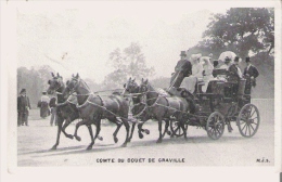 COMTE DU DOUET DE GRAVILLE (DILIGENCE BEAU PLAN) - Taxi & Fiacre