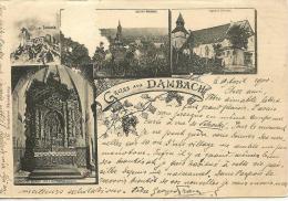 Gruss Aus DAMBACH - Ansicht Und Kapelle - 1900 - Aschaffenburg