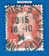 1924 / 1925  N° 175  PASTEUR OBLITÉRÉ DOS CHARNIÈRE 20.00 € - Used Stamps