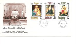 Nouvelles -hébrides -Noel ( FDC De 1977 à Voir) - Lettres & Documents