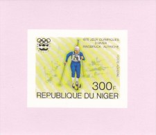 Niger Nº Michel 506 Al 510 En Hojas  SIN DENTAR - Winter 1964: Innsbruck