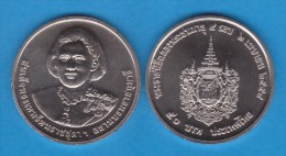 THAILAND   50  BATH  2015   2.015 Cu Ni  "60Th Birthday Of Princess SIRINDHORN"  SC/UNC  T-DL-11.306 - Tailandia