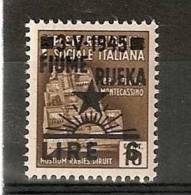 1945 OCC. JUGOSLAVA FIUME 6 £ MNH ** - RR7157 - Jugoslawische Bes.: Fiume