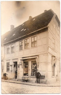 LENZEN Elbe Otto Krümmel Eisen Kurzwaren Handlung Hamburger Strasse 20.3.1910 Gelaufen - Dömitz