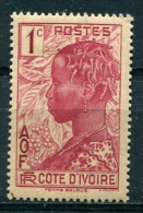 Côte D'Ivoire 1936-38 - YT 109 * - Unused Stamps