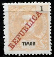 !										■■■■■ds■■ Timor 1911 AF#113 * Lisbon "Republica" 1 Avo 11,5 (x3680) - Timor