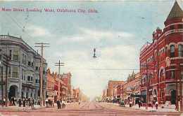 242251-Oklahoma, Oklahoma City, Main Street, Looking West, Commercial Center, Sadler & Pennington - Oklahoma City
