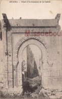 ALGERIE -  MEDEHA - Détail D'Architecture De La Casbah - Dos Vierge   - 2 Photos - Medea