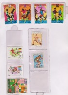 9 TIMBRES OBLITERES   FOOT Et SPORTS DIVERS PAYS - Usados