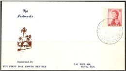 Fiji - 1967 FDC With New Style Waiyevo Cancel - Fiji (...-1970)