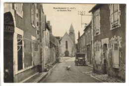 CPSM MARCHENOIR (Loir Et Cher) - La Grande Rue - Marchenoir