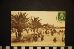 CP, 06, CANNES Promenade De La Croisette N° 141 Voyagé En 1925 - Cannes