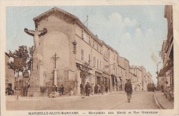 Marseille Saint Barnabé 13 - Monuments Aux Morts Et Rue Montaigne - Editeur Tardy - RARE - Saint Barnabé, Saint Julien, Montolivet