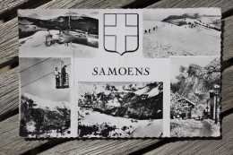 Carte Postale Samoëns 74 Le Plateau Des Saix Multivues - Samoëns